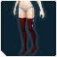 Slit Knee Socks Brown.png