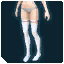 Laced Knee Socks White.png